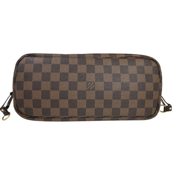 LOUIS VUITTON LV Neverfull PM Shoulder Tote Bag Damier Ebene - Picture 14 of 16